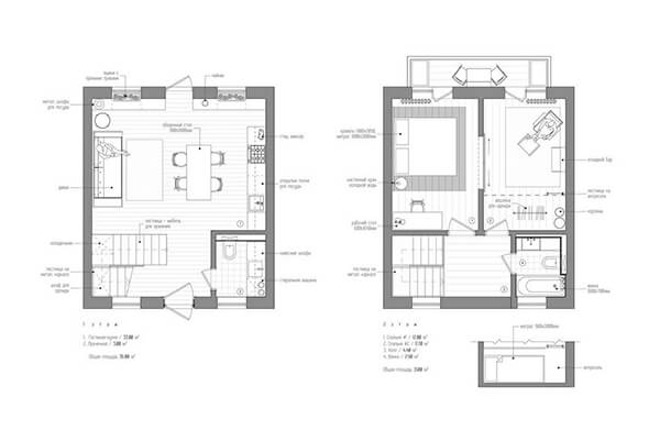 Industrial Style KAS Townhouse in the Suburbs of St. Petersburg