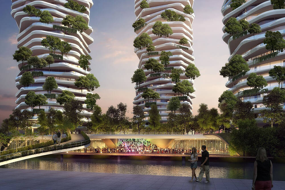 Yancheng Vertical Forest: A Residential Complex Provides Healthy and Modern Lifestyle