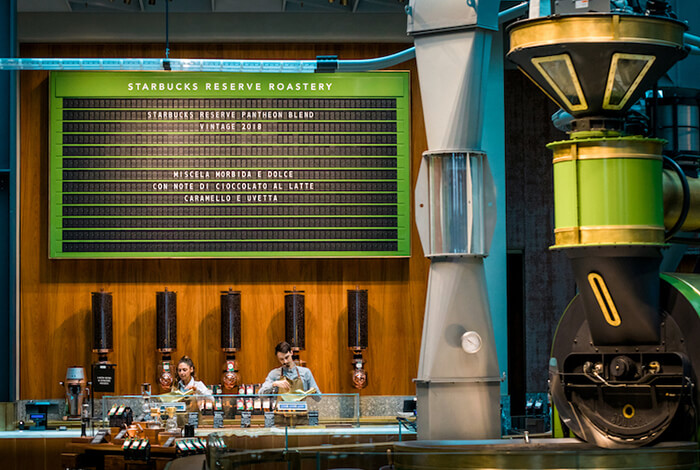 Impressive Interior Design of Starbucks’s First Italian Store in Milan