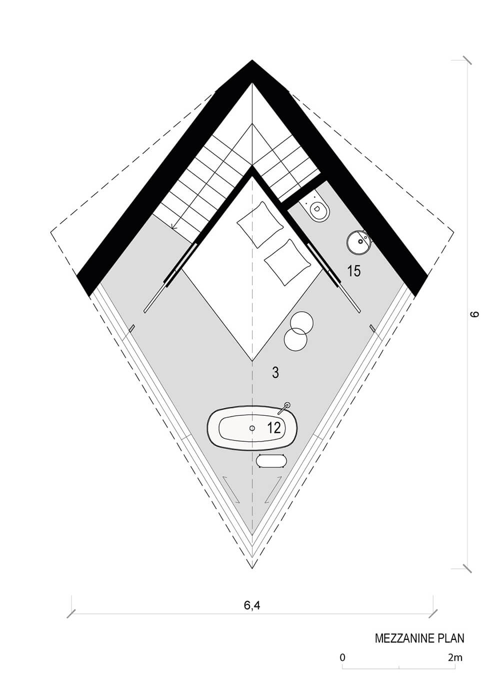 Sustainable Prism-Shaped Treehouses Concept in Italy