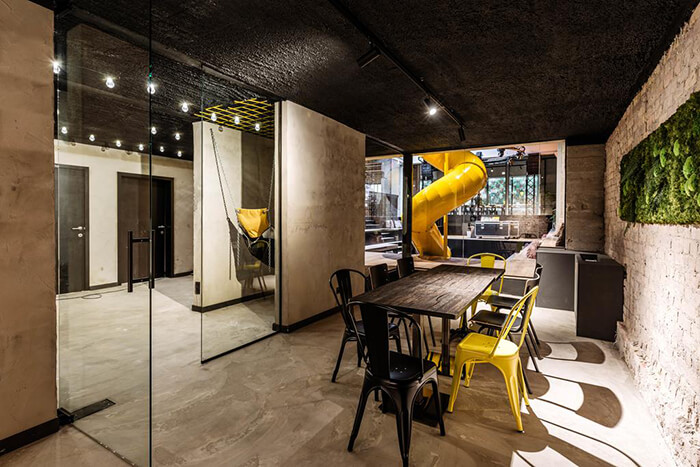 Stunning Branding and Interior Concept of Upstairs Hotel